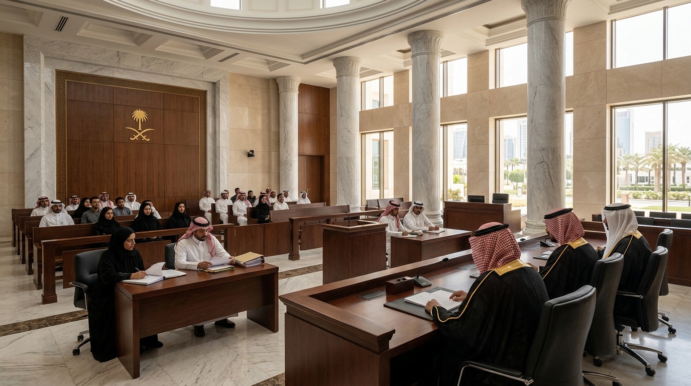 دليلك الشامل: أنواع المحاكم في السعودية واختصاصاتها القضائية